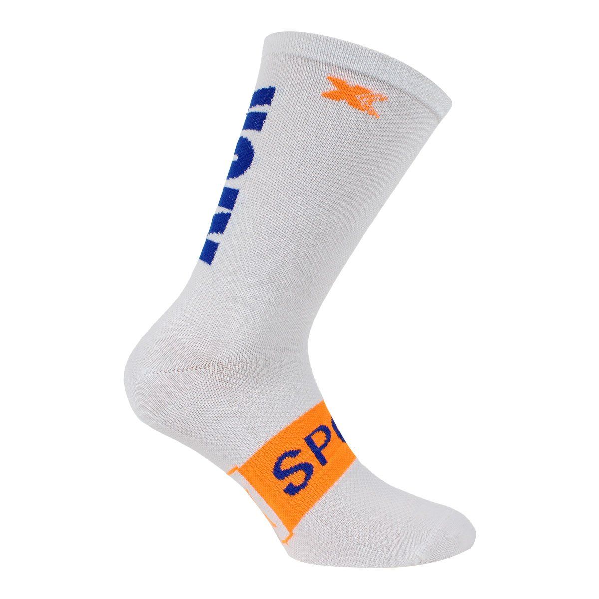 MONARCH - Calcetín Sport Xpert 3/4 Vertical - Blanco