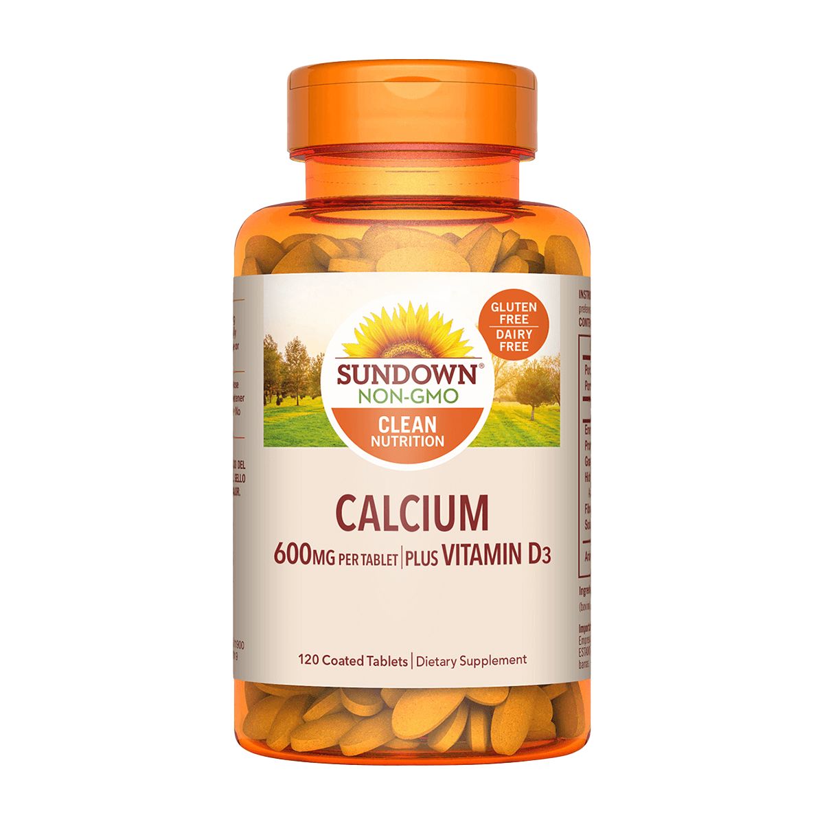 SUNDOWN - Calcio 600 mg + D (120 soft)
