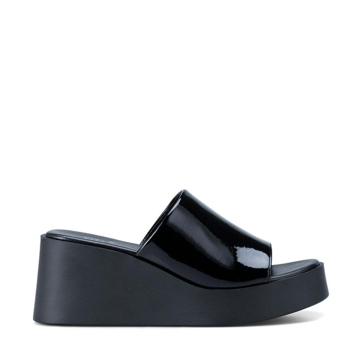 WEIDE - Sandalia Casual Plataforma Negra Mujer Weide QIU330