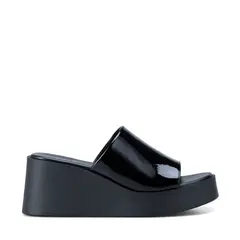 WEIDE - Sandalia Casual Plataforma Negra Mujer QIU330