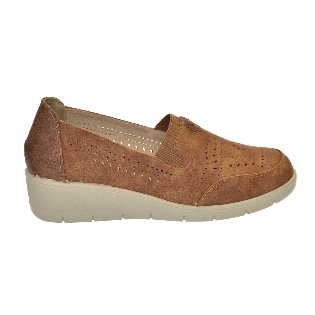 DORETTE - Mocasín Mujer Confort 13024407 - Caramelo - Dorette - Cafe