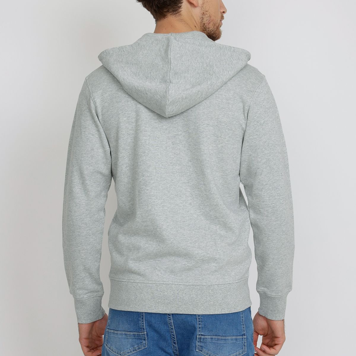 TRIAL - Polerón hombre Casual Slim Fit Waterloo Algodón Gris