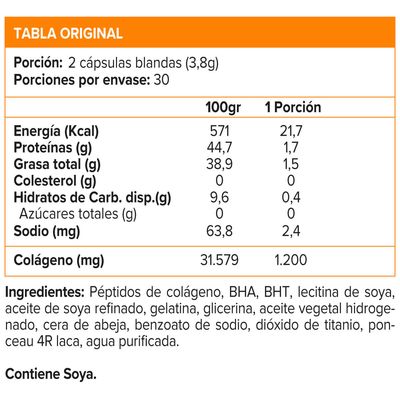 Imagen 2 del producto Movinol, Colágeno Hidrolizado 600 mg (60 caps)
