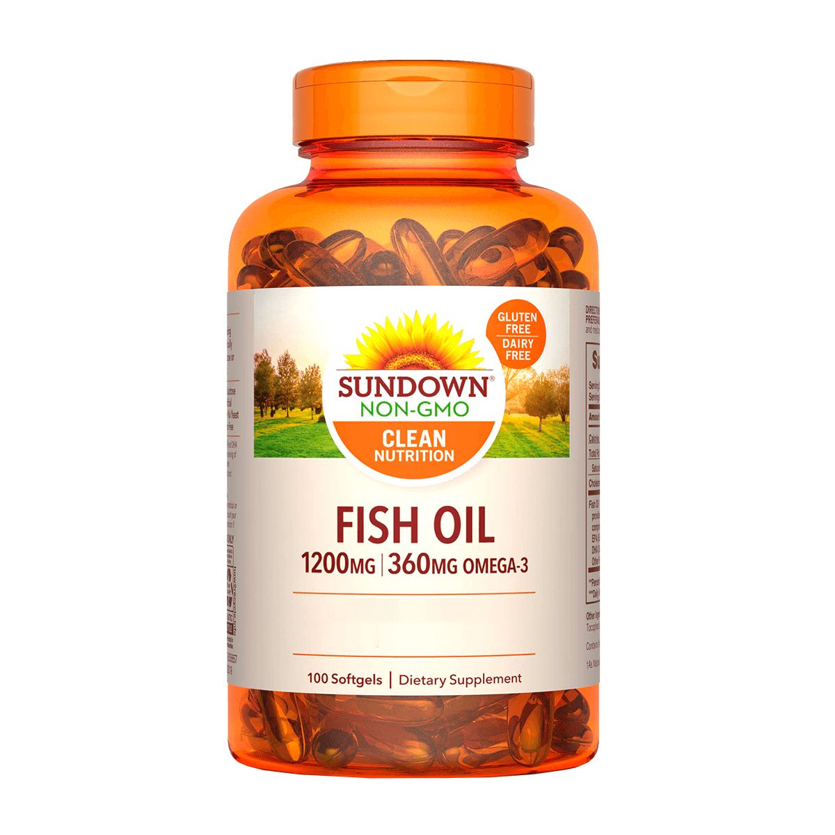 SUNDOWN - Extra Strength Fish Oil 1200 mg (100 soft)