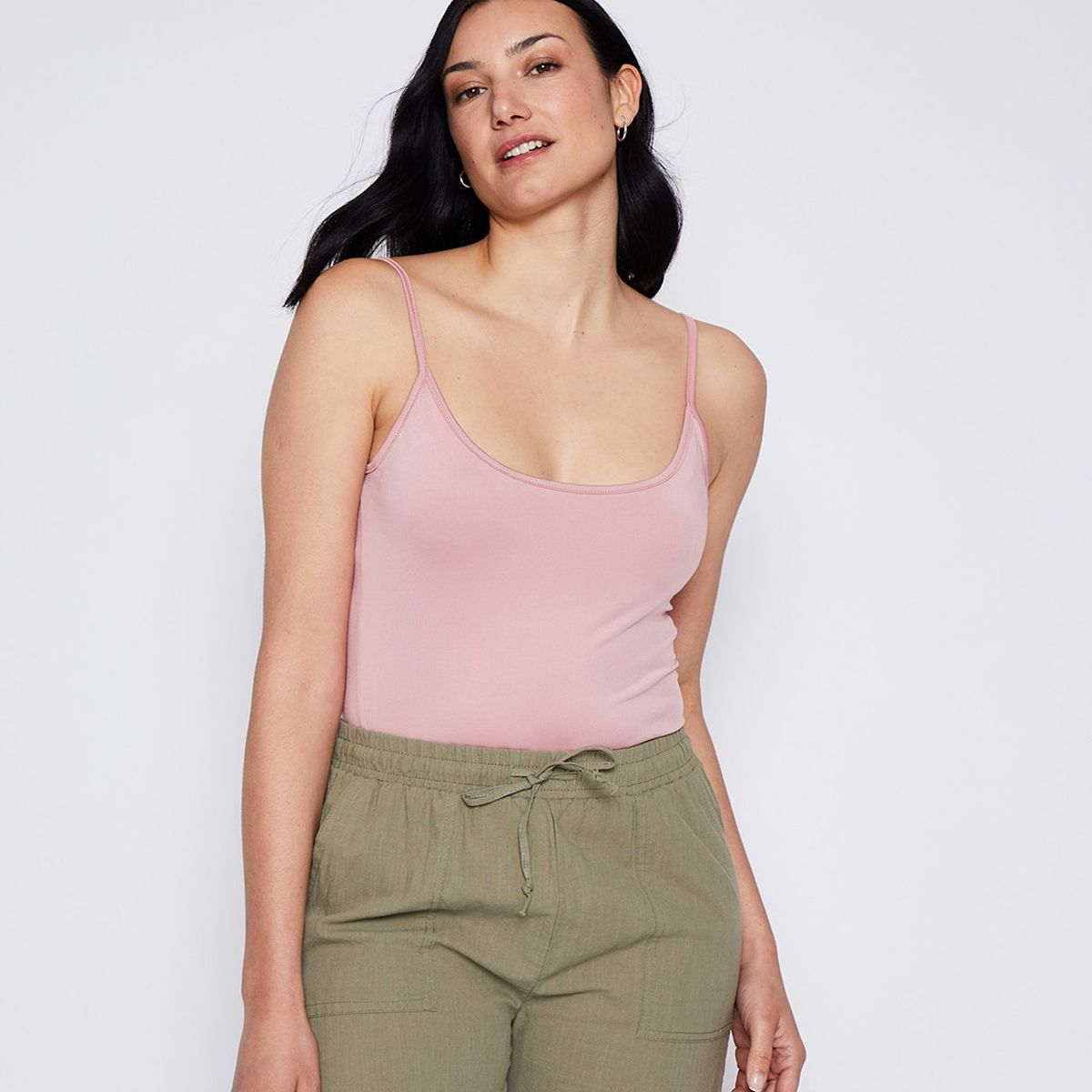 FAMILY SHOP - Polera Mujer Pabilo Basic Rosado Family Shop