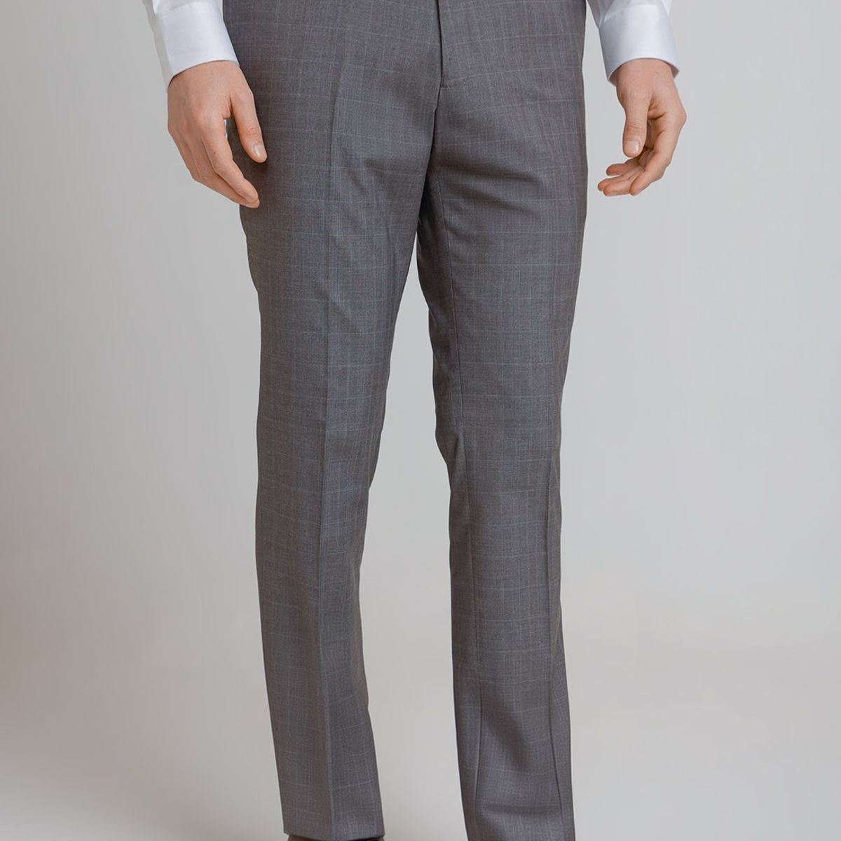PERRY ELLIS - Pantalón Hombre Traje Suit Separate Washable Gris