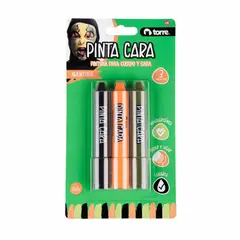 TORRE - Pinta carita Aventura 3 colores -