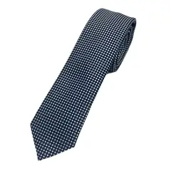 PHILIPPE SALVET - Corbata Microfibra Diseño Puntos 6 cm
