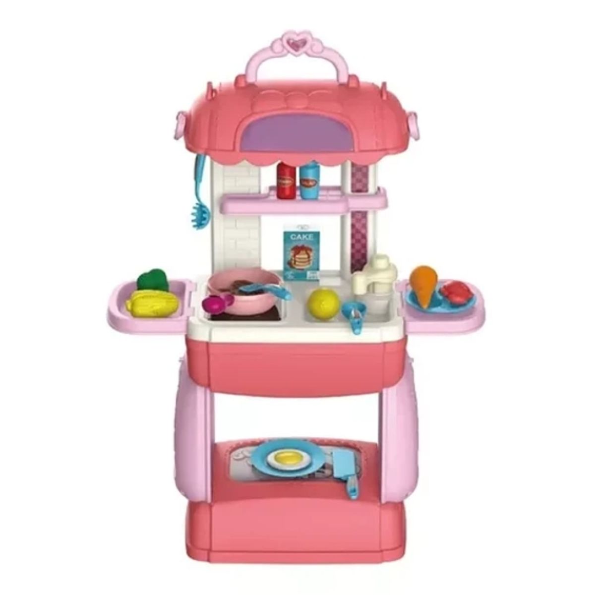 GENERICO - Valija Maleta De Cocina De Juguete Para Niña Juegos Alimento