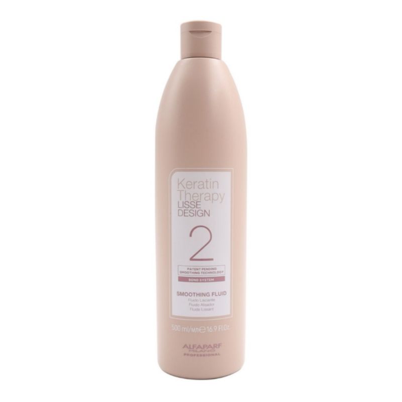 ALFAPARF MILANO - KERATINA ALISADORA SMOOTHING FLUID KERATIN THERAPY LISSE DESING ALFAPARF 500 ML.
