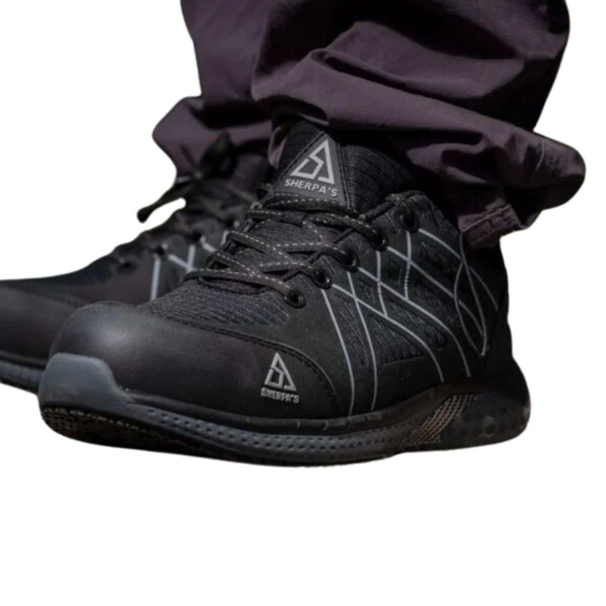 SHERPAS - ZAPATILLA DE SEGURIDAD IMPERMEBALE SHERPAS NEGRA SH430NDKCW