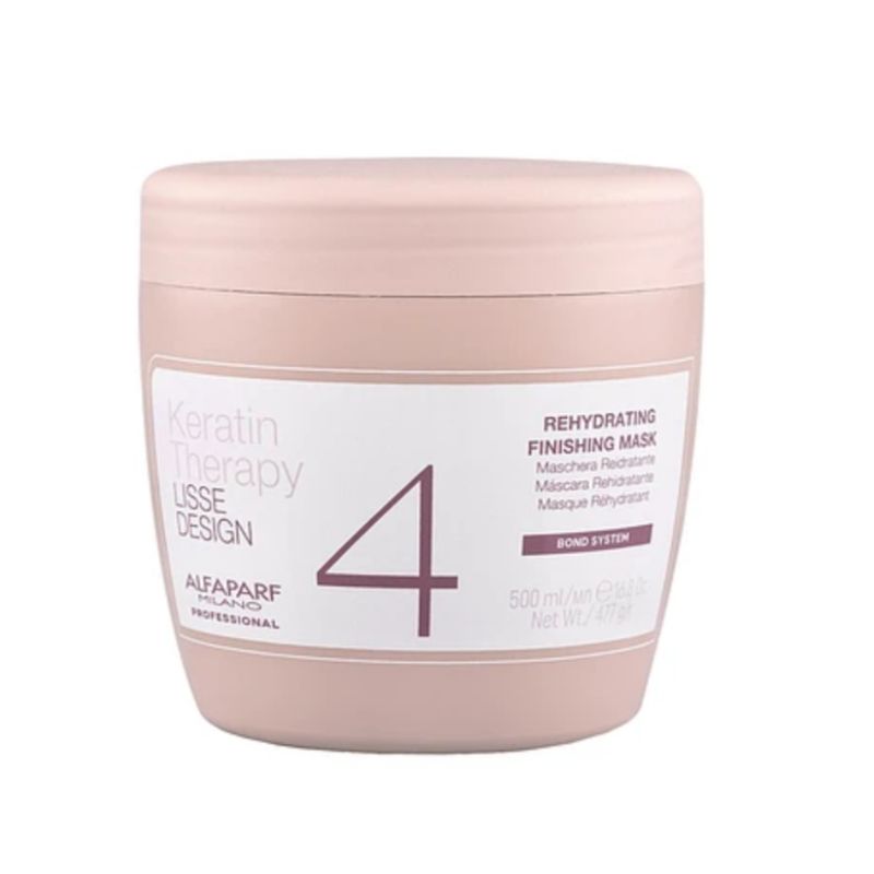 ALFAPARF MILANO - MASCARILLA REHIDRATANTE KERATIN THERAPY LISSE DESING ALFAPARF 500 ML.