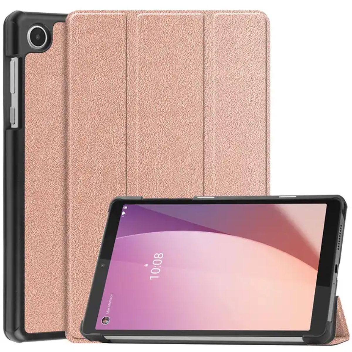 GENERICO - Funda Carcasa Para Tablet Lenovo M8 4ta Gen TB300 Rose Gold