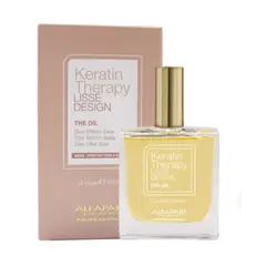 ALFAPARF MILANO - ACEITE CAPILAR THE OIL KERATIN THERAPY LISSE DESING ALFAPARF 50 ML..-