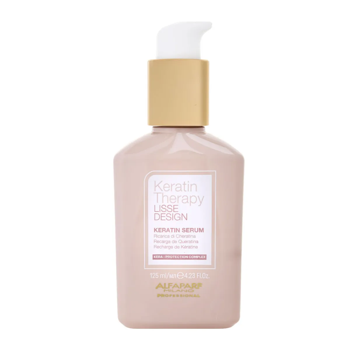ALFAPARF MILANO - SERUM KERATIN RECARGA DE QUERATINA LISSE DESING ALFAPARF 125 ML..-