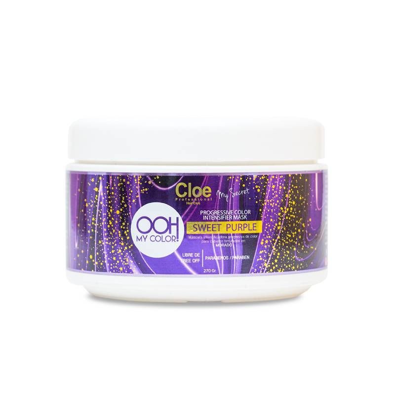 GENERICO - MASCARA OOH MY COLOR SWEET PURPLE 270GR CLOE