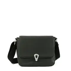 ZIOL - Cartera bandolera con tapa mediana dalal negro
