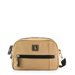ZIOL - Cartera bandolera mediana amaina beige