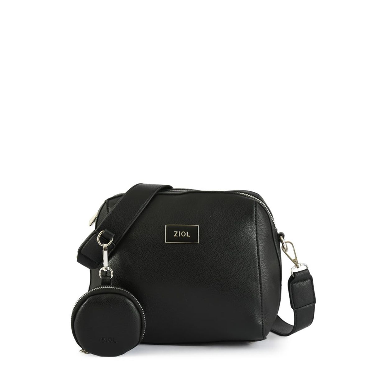 ZIOL - Cartera bandolera pequeña reine negro