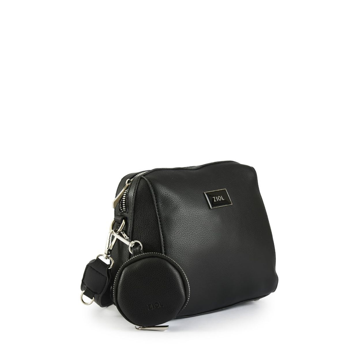 ZIOL - Cartera bandolera pequeña reine negro