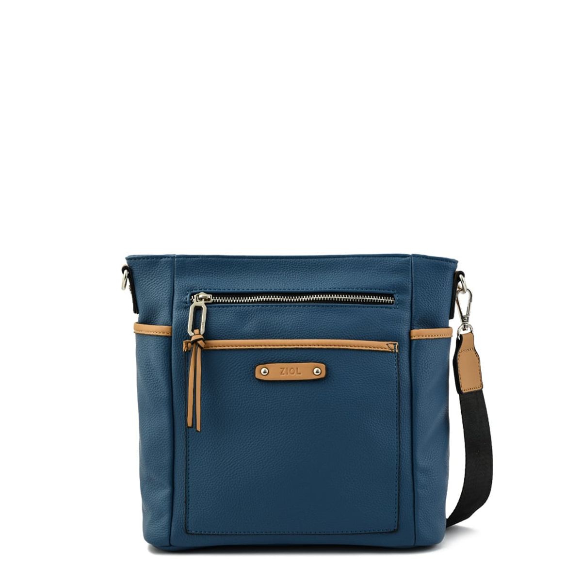 ZIOL - Cartera bandolera pequeña lima azul