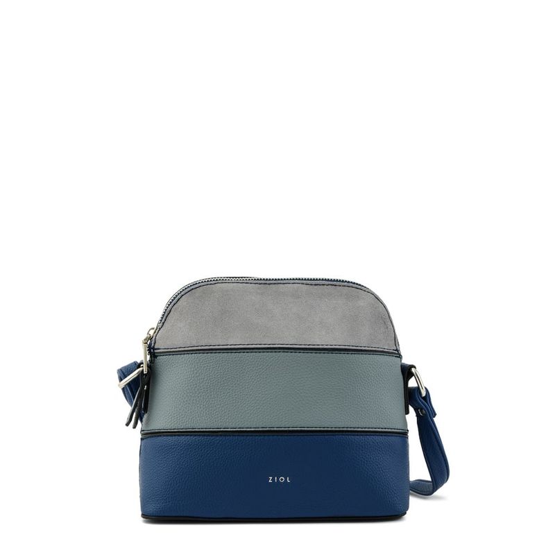 ZIOL - Cartera bandolera pequeña lourd azul oscuro