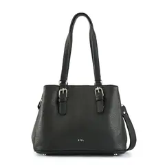 ZIOL - Cartera dos asas pequeña marit negro
