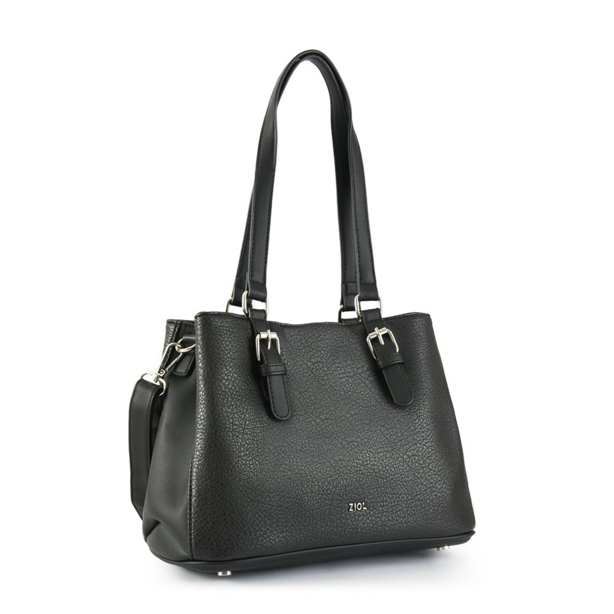 ZIOL - Cartera tote pequeña marit negro