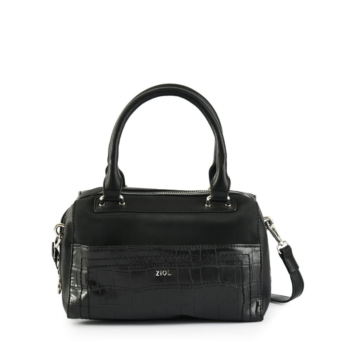 ZIOL - Cartera tote baul pequeña nini negro