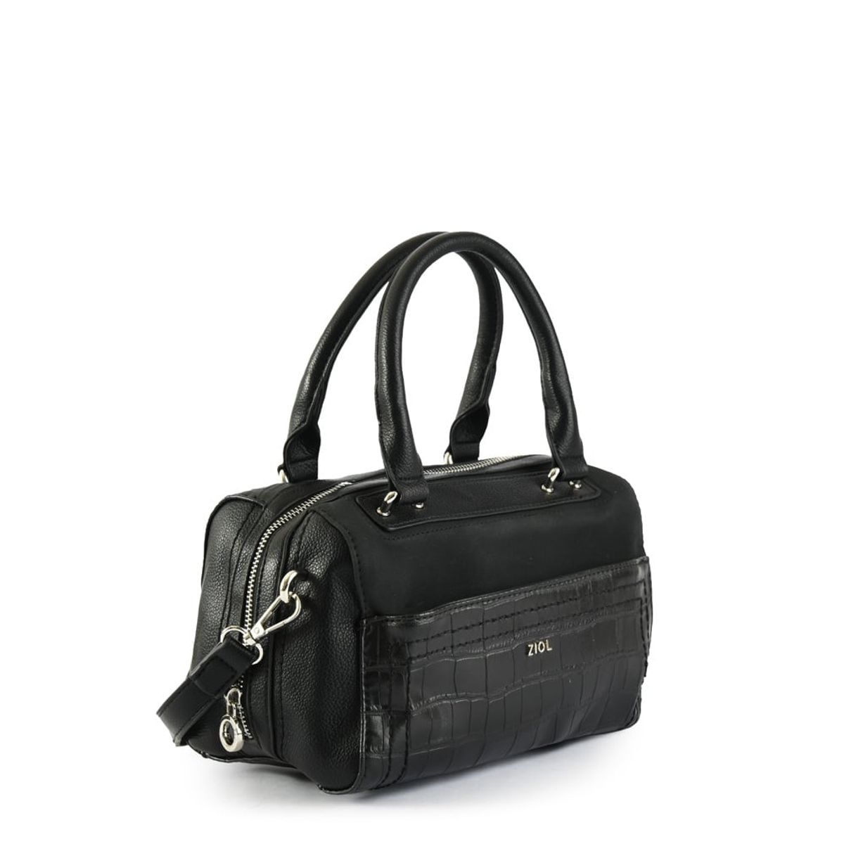 ZIOL - Cartera tote baul pequeña nini negro