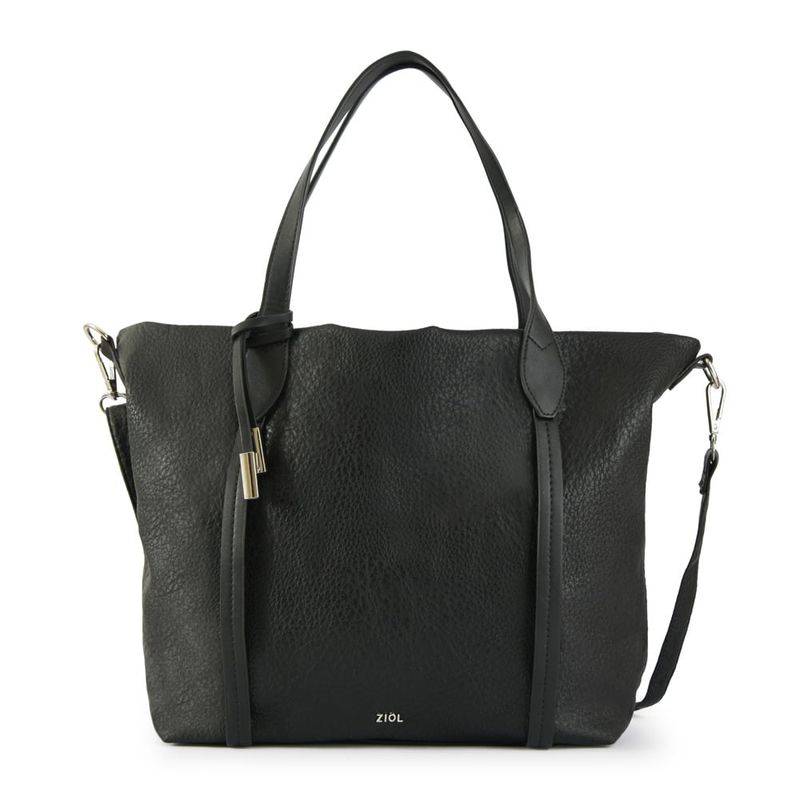 ZIOL - Cartera dos asas grande liv negro