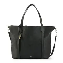 ZIOL - Cartera dos asas grande liv negro