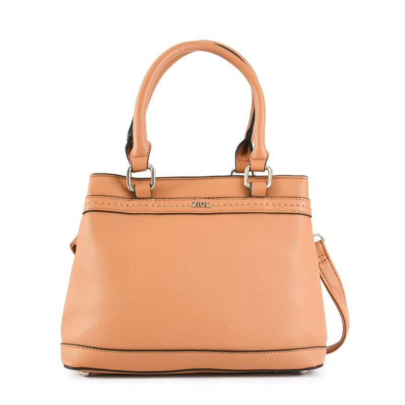 ZIOL - Cartera dos asas pequeña mine camel