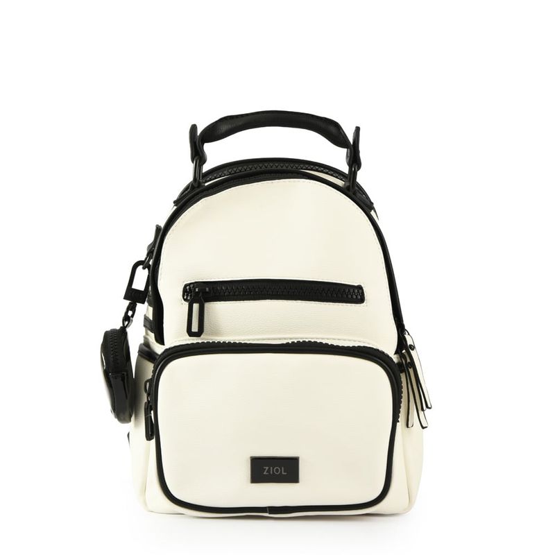 ZIOL - Mochila mediana maddie blanco
