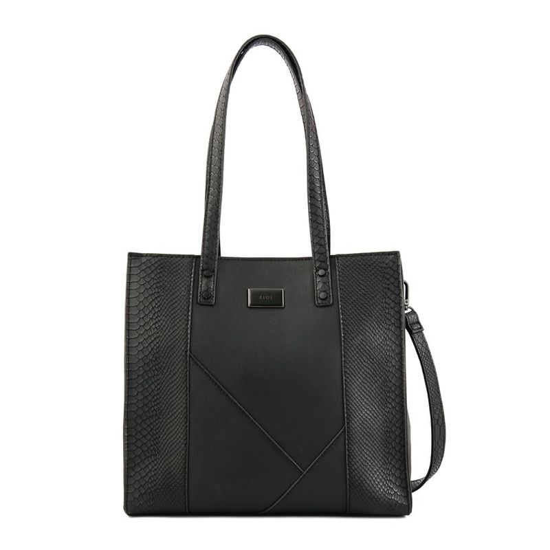 ZIOL - Cartera dos asas mediana maily negro