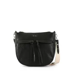 ZIOL - Cartera bandolera mediana edita negro