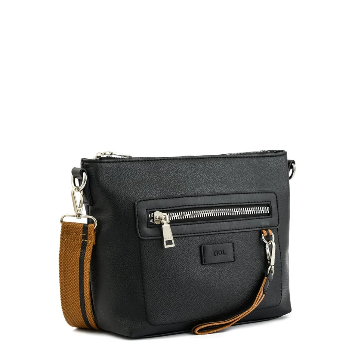 ZIOL - Cartera bandolera mediana tania negro