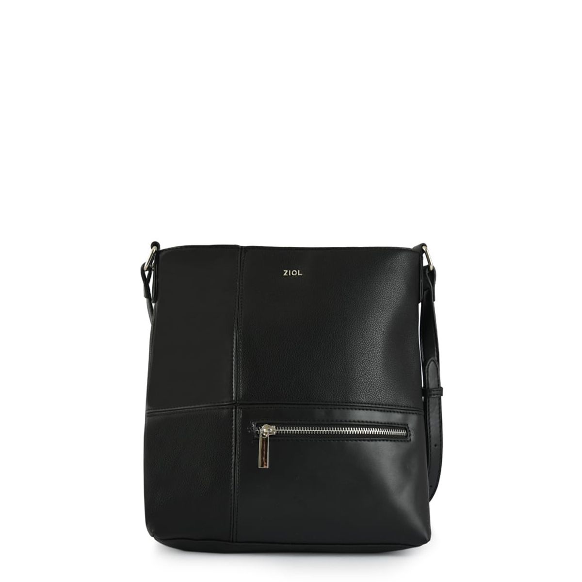 ZIOL - Cartera bandolera lupe mediana negro