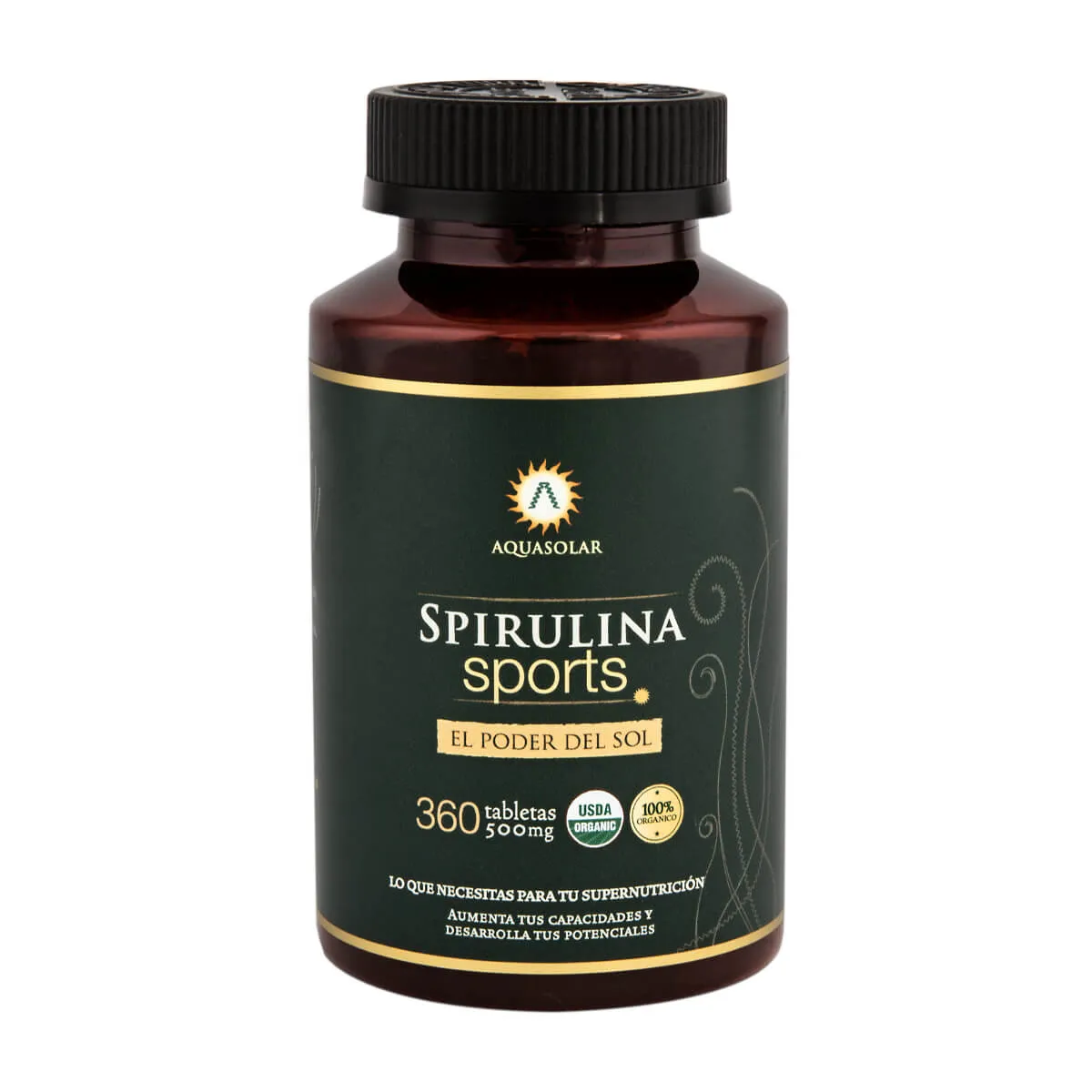 AQUA SOLAR - Spirulina 500 mg Sports (360 tabs)