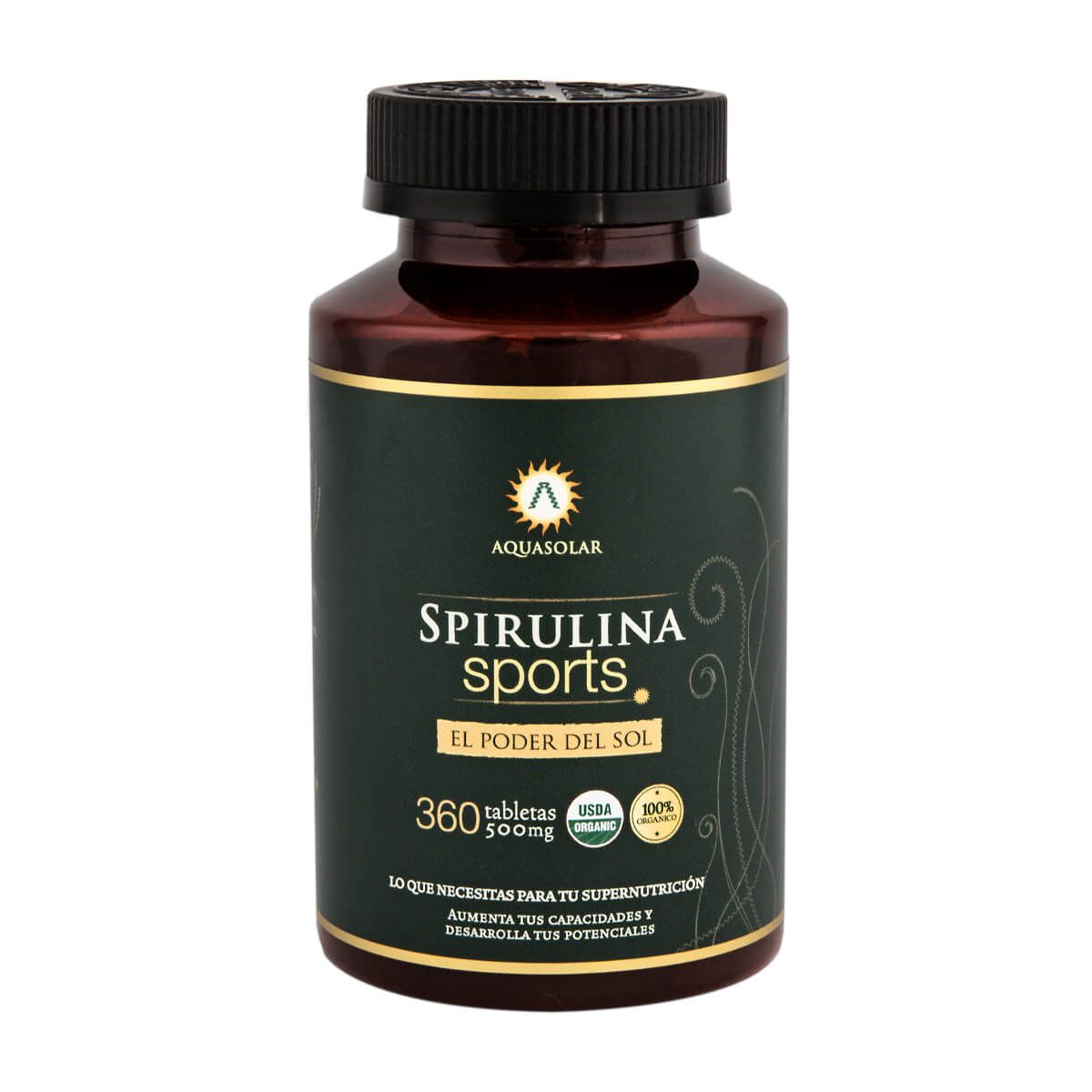 AQUA SOLAR - Spirulina 500 mg Sports (360 tabs)