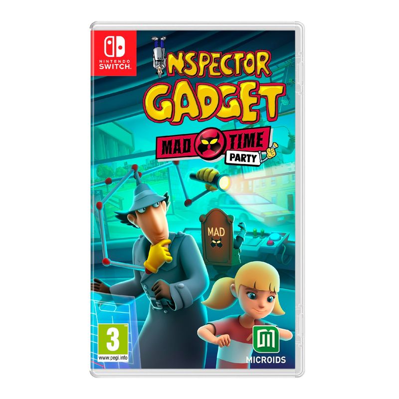 NINTENDO - Inspector Gadget Mad Time Party - Switch Físico - Sniper