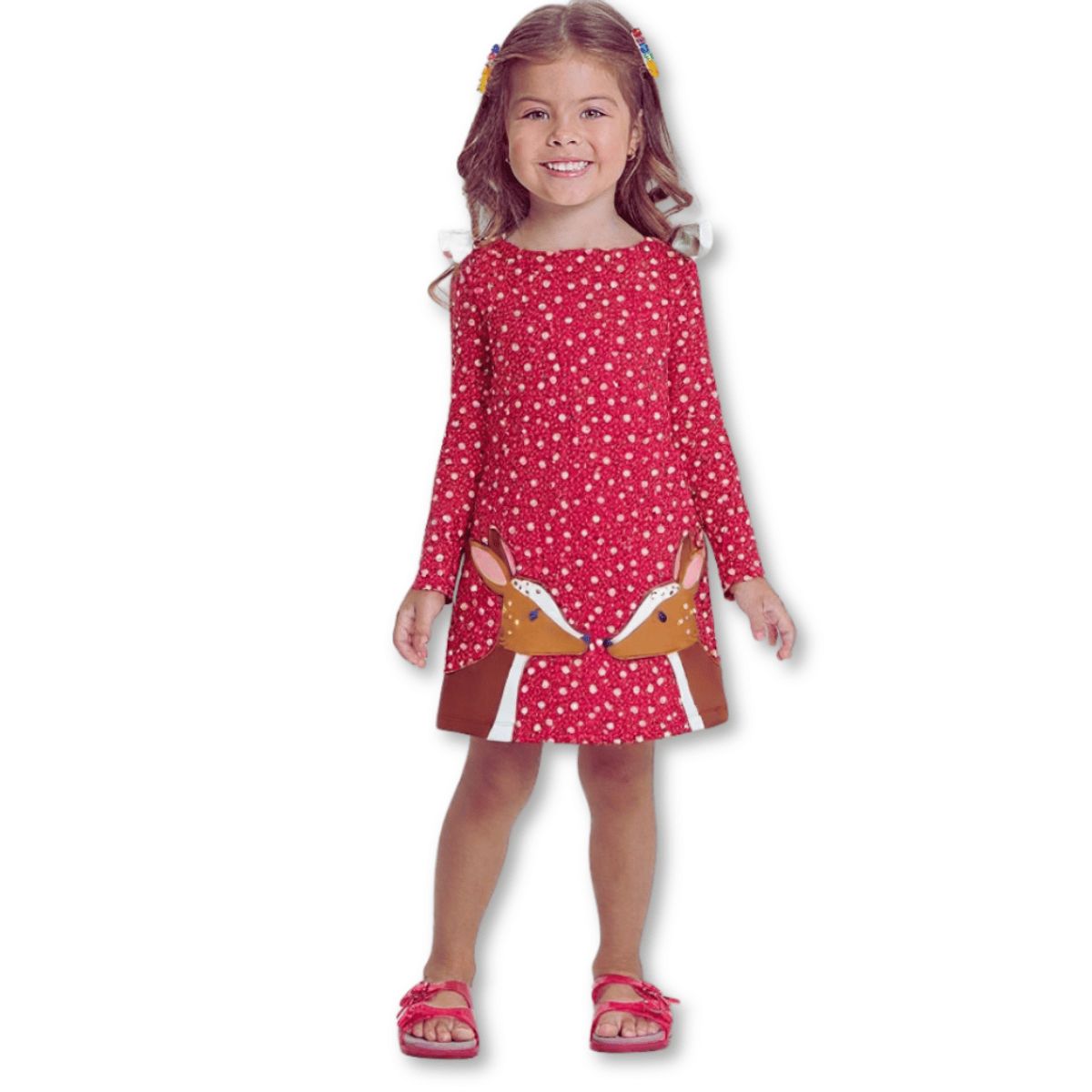 JUMP KIDS - Vestido Manga Larga Jump Kids
