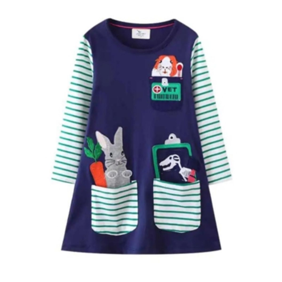 JUMP KIDS - Vestido Manga Larga Jump Kids