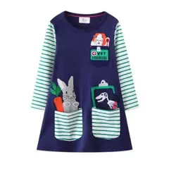 JUMP KIDS - Vestido Manga Larga