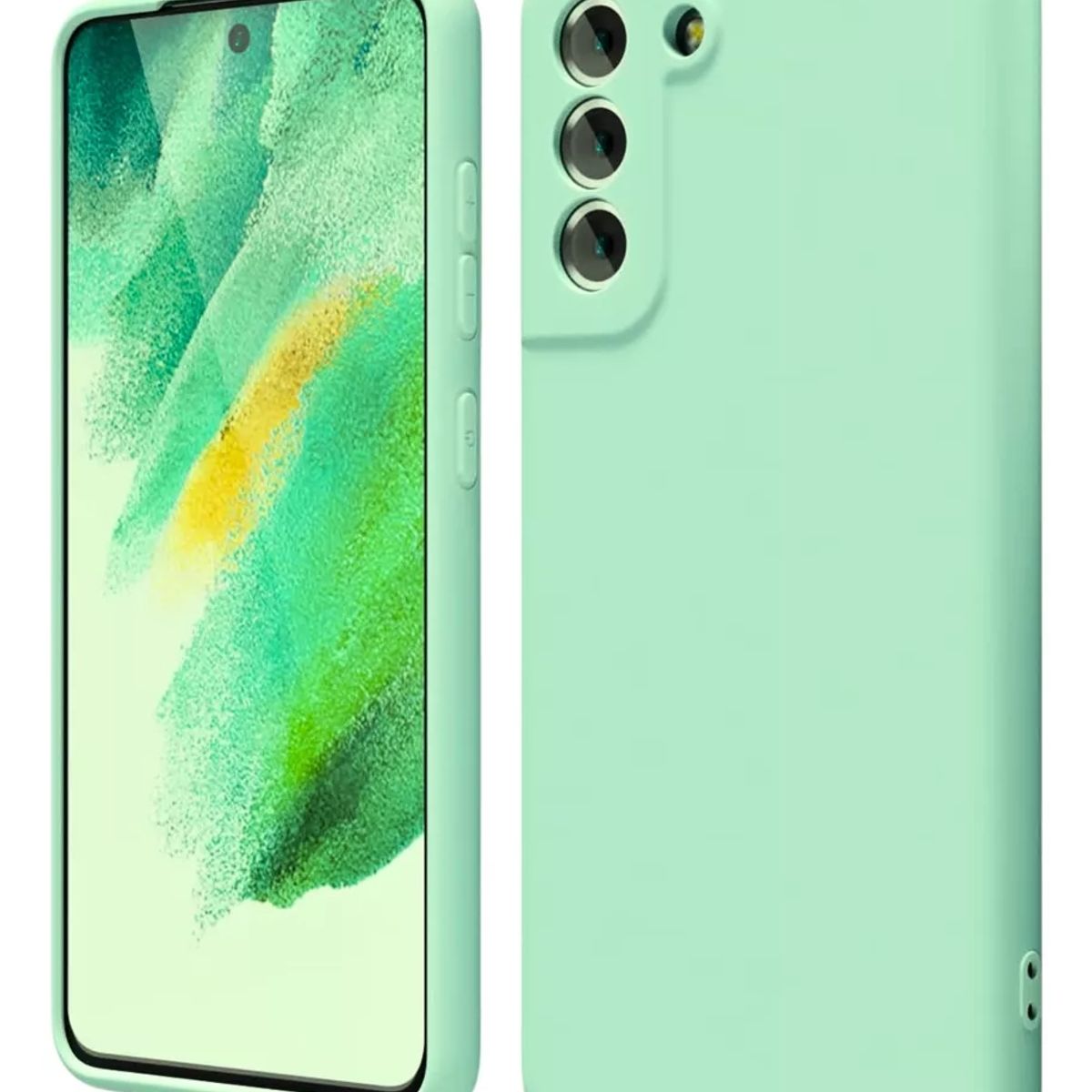 OEM - Carcasa Silicona Slim Aterciopelada Para Samsung S21 Fe