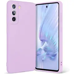 OEM - Carcasa Silicona Slim Aterciopelada Para Samsung S21 Fe VIOLETA