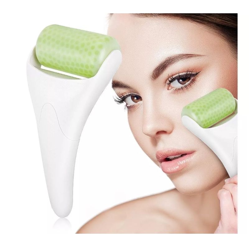GENERICO - Rodillo Facial Masaje Hielo Masajeador Frio Relajación.