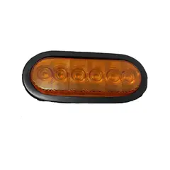 FLAMINGOS - Farol Lateral de Rampla 6 LED Amarillo Multivoltaje