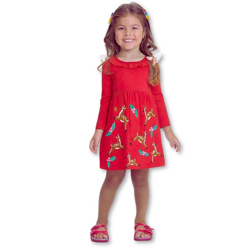JUMP KIDS - Vestido Manga Larga Jump Kids