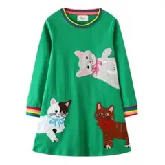 JUMP KIDS - Vestido Manga Larga Jump Kids.-